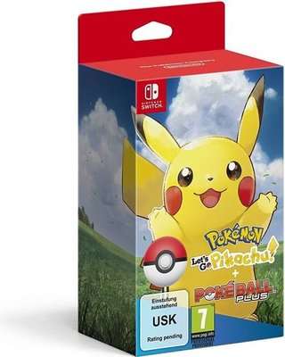 Pokemon: Let's Go, Pikachu! + Poke Ball Plus (Nintendo Switch)