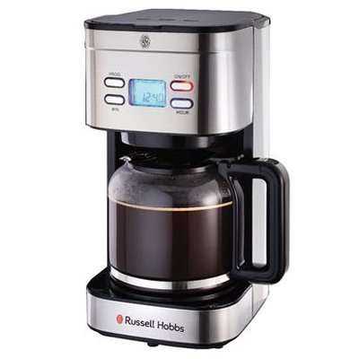 Russell Hobbs Stainless Steel Elegance Digital Coffee Maker  (1.5L | 900W)