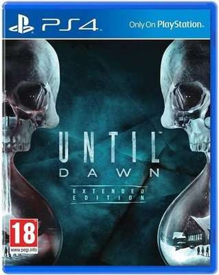 Until Dawn - Extended Edition (PlayStation 4, Blu-ray disc)