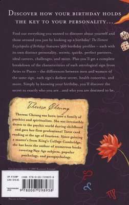 The Element Encyclopedia of Birthdays (Paperback)