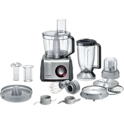 Bosch MC812M844 MultiTalent 8 Food Processor (1250W) (White)