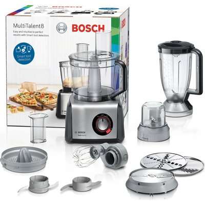 Bosch MC812M844 MultiTalent 8 Food Processor (1250W) (White)
