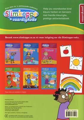 Slimkoppe Skryf En Skoonvee Kleure (Afrikaans, Staple bound)
