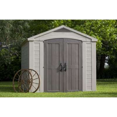 Keter Factor 8x11 Shed (Beige / Brown)