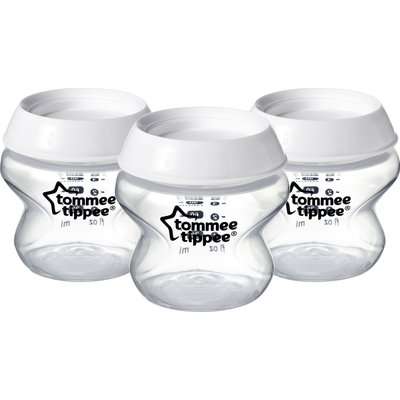 Tommee Tippee Closer To Nature  Milk Storage Bottles (3 Pack)