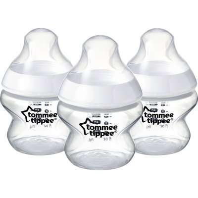 Tommee Tippee Closer To Nature  Milk Storage Bottles (3 Pack)