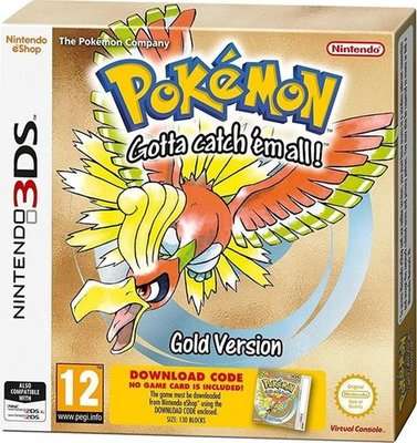 Pokemon Gold (Download Code) (Nintendo 3DS)