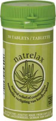 Solal Natrelax - for Natural Relief of Constipation (30 Tablets)