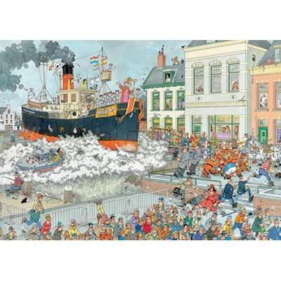 Jumbo Jan van Haasteren Jigsaw Puzzle - St Nicolas Parade (1000 Piece)