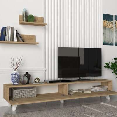 Homemark Armoire's Amerika TV Unit (Walnut)