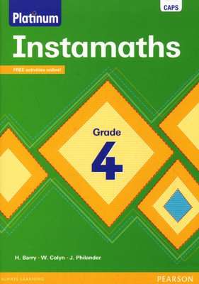 Platinum Instamaths: Grade 4 CAPS (Staple bound)