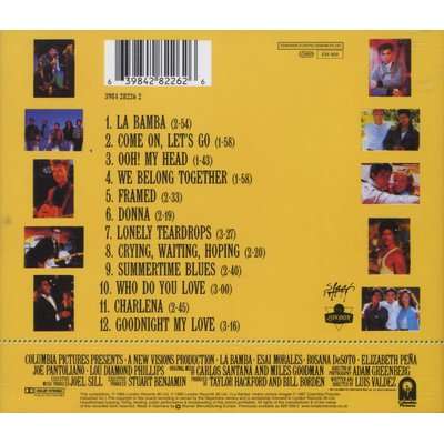 La Bamba (ORIGINAL MOTION PICTURE SOUNDTRACK) (CD, Imported)