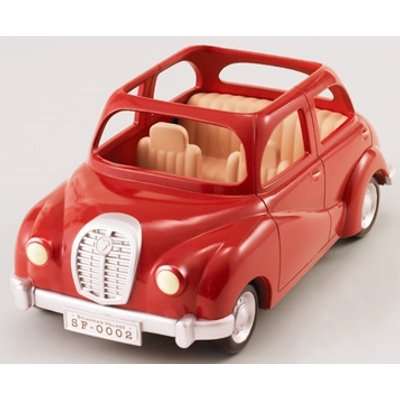 Sylvanian Families - Red Family Saloon Car
