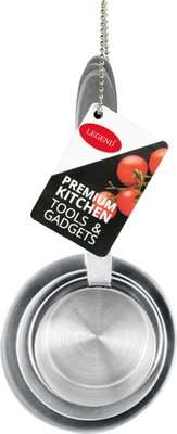 Legend Stainless Steel Measuring Cups (4 Piece)
