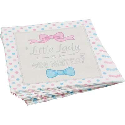 Little Lady or Mini Mister  - Napkins (Pack of 20)