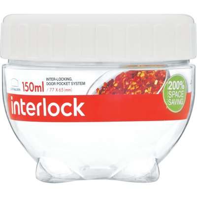 Lock & Lock Interlock Container (150ml)(White)
