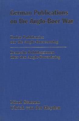 German Publication on the Anglo-Boer War (Hardcover)