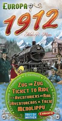 Ticket to Ride expansion: Europa 1912