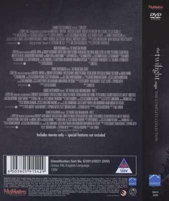 The Twilight Saga: The Complete Collection - Twilight / New Moon / Eclipse / Breaking Dawn Part 1 &