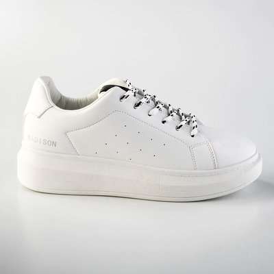 Madison Skyler Lace-up Sneaker (White)