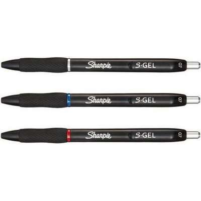 Sharpie S Gel Pens on Card - 0.7mm Assorted (3 Pack)