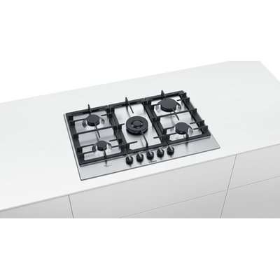 Bosch Series 6 Gas Hob with Wok Burner (70cm)