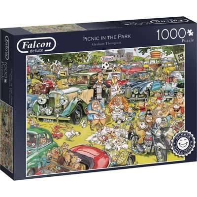 Jumbo Falcon Graham Thompson Jigsaw Puzzle Picnic In The Park (1000 Piece)