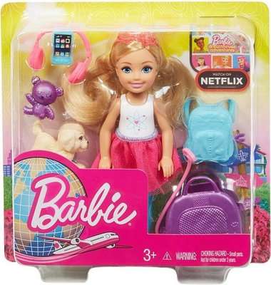 Barbie Dreamhouse Adventures Travel Fun Doll - Chelsea