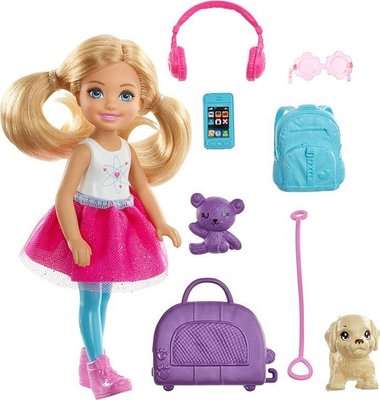 Barbie Dreamhouse Adventures Travel Fun Doll - Chelsea