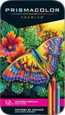 Prismacolor Premier Colour Pencils (Tin of 12)