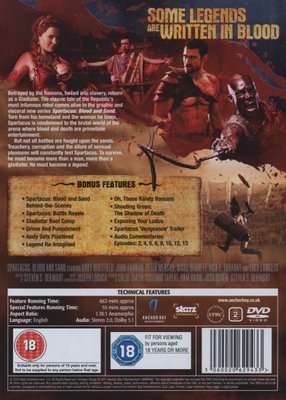Spartacus: Blood And Sand - Season 1 (DVD, Boxed set)