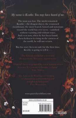 The Wise Man's Fear - The Kingkiller Chronicle: Book 2 (Paperback)
