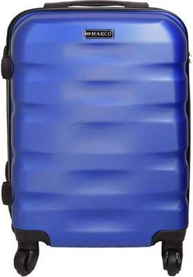 Marco Aviator Luggage Bag - 24 inch, High quality ABS  (Blue)