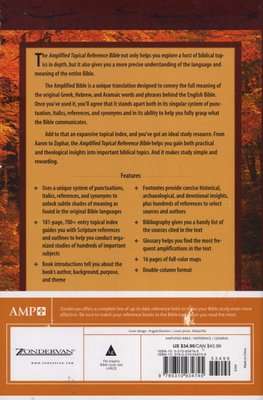 Amplified Topical Reference Bible, Hardcover (Hardcover, Supersaver ed.)