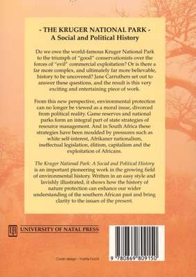 The Kruger National Park - A Social and Political History (Paperback)