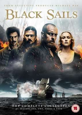 Black Sails: The Complete Collection - Season 1-4 (DVD, Boxed set)