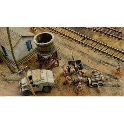 Italeri WWII Battleset - El Alamein The Railway Station (1:72)