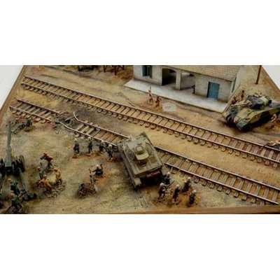 Italeri WWII Battleset - El Alamein The Railway Station (1:72)