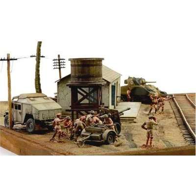 Italeri WWII Battleset - El Alamein The Railway Station (1:72)