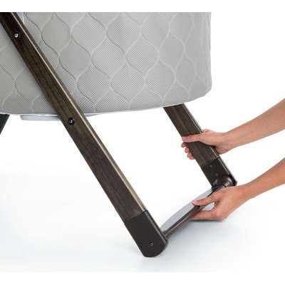 Ingenuity FoldAway Rocking Wood Bassinet - Carrington