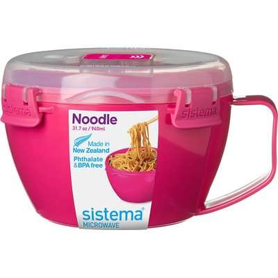 Sistema To Go - Noodle Bowl (Pink)(940ml)