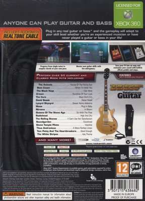 Rocksmith incl. Real Tone Cable (XBox 360, DVD-ROM)