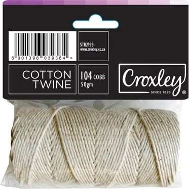 Croxley Cotton Twine 104 COBB (50gm)