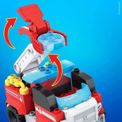 Mega Bloks PAW Patrol: The Movie - Marshall's City Fire Rescue Set (34 Pieces)