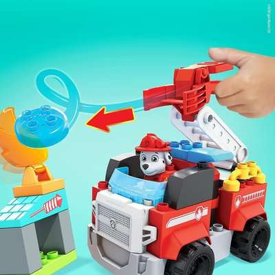 Mega Bloks PAW Patrol: The Movie - Marshall's City Fire Rescue Set (34 Pieces)