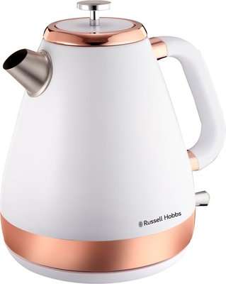 Russell Hobbs Kettle (White & Rose Gold)
