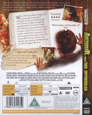 Arthur And The Invisibles (DVD)