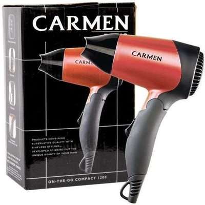 Carmen Paris 5138 On-The-Go Compact Hairdryer (1200W)