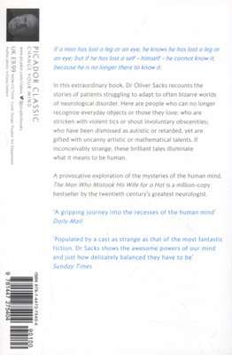 The Man Who Mistook His Wife for a Hat (Paperback, Main Market Ed.)
