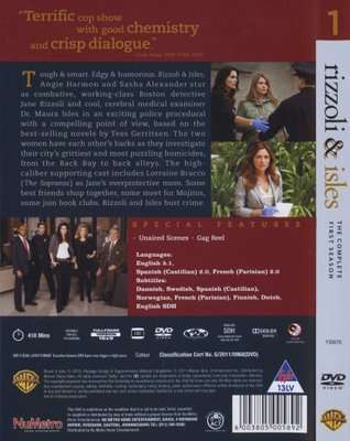 Rizzoli & Isles - Season 1 (DVD, Boxed set)